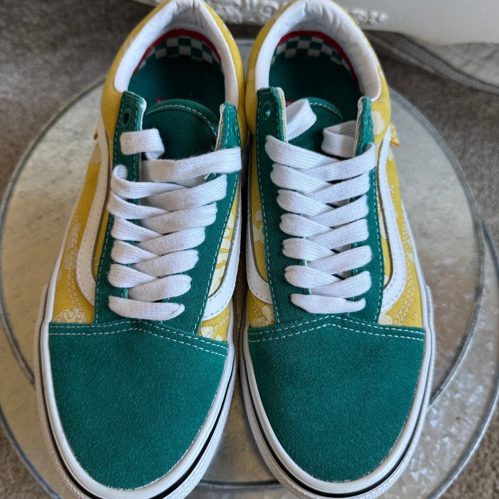 Vans Old Skool Aloha Skateboarding Sneakers Mens 7 - Picture 4 of 8